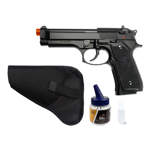 Kit Arminha de brinquedo Prata e Preta +1000 Bolinhas / Pistola de