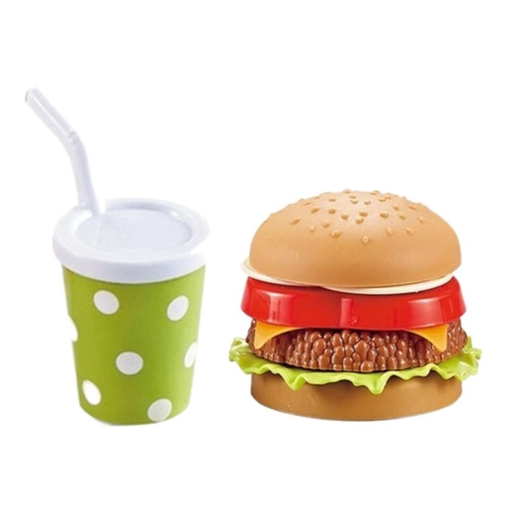 Kit Comidinha Infantil Hambúrguer Hot-dog C/ Milk Shake - ARK