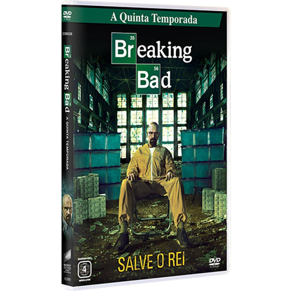 Box dvd Breaking Bad Quinta Temporada Salve o Rei em Promoção Ofertas na Americanas