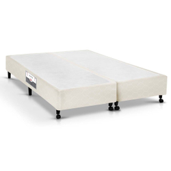 Cama Box Base Queen Poli Tecido Clean (158x198x23) - Castor Menor preço em Cama Box Base Queen Poli Tecido Clean (158x198x23) - Castor