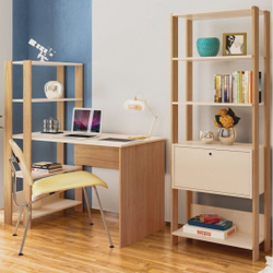 Conjunto Home Office 2 Peças Escrivaninha Match e Estante Artely é boa?