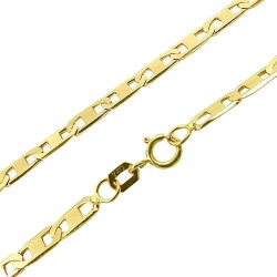 Corrente Cordão Piastrine 45cm Ouro 18k 750 é boa?