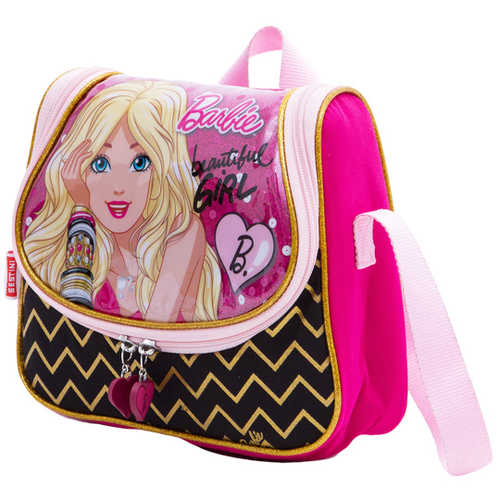 LANCHEIRA TERMICA BARBIE ESCOLA DE PRINCESAS LILÁS REF.61043 SESTINI -  Papelaria Dolly