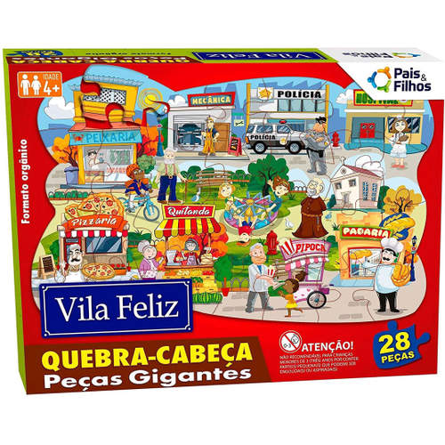 Jogo Quebra Cabeça Premium Grécia 500 Pçs de Montar Puzzle - Pais e Filhos  - Quebra Cabeça - Magazine Luiza