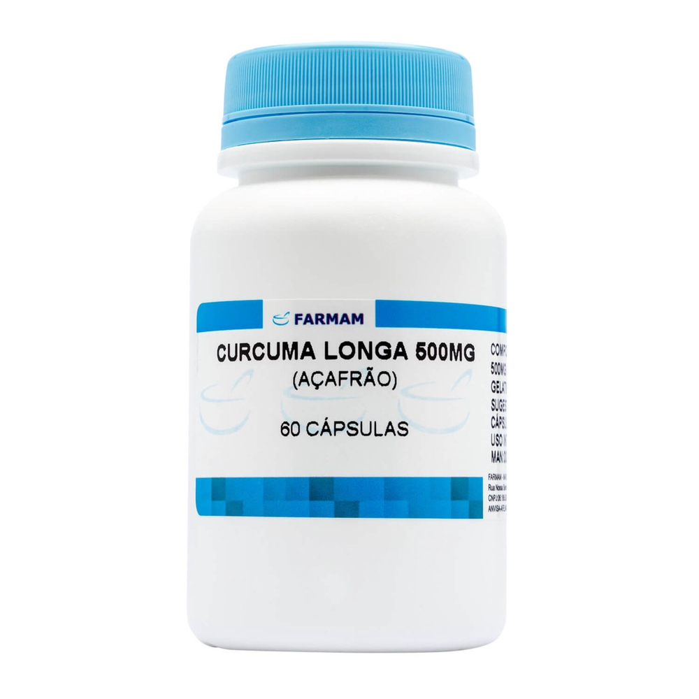 Cúrcuma longa 500g - Curcumaster 90 Cápsulas