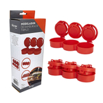 Forma de Hambúrguer Molde Recheado Queijo Alho Ingredientes