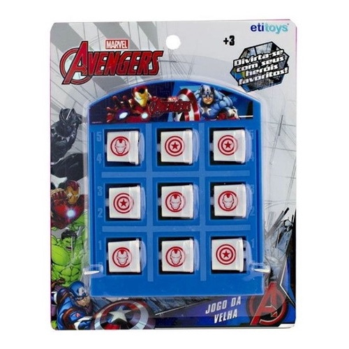 Jogo Educativo Infantil Vingadores Marvel Avengers Dominó - Loja Zuza  Brinquedos