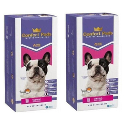 Tapete Higiênico 80x60cm Confort Pads c/ 30 - Kit 2 Unidades Menor preço em Tapete Higiênico 80x60cm Confort Pads c/ 30 - Kit 2 Unidades