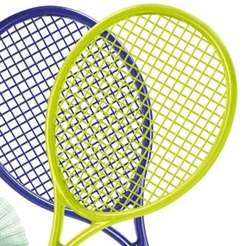 BESPORTBLE 1 Conjunto Jogo De Tênis Infantil Brinquedos De Bola De Raquete  De Esportes Conjunto De Brinquedos De Badminton Bola De Raquete De Malha