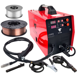 Menor preço em Maquina De Solda Inversora Mig 250 Bivolt 110/220v Tig Mma Multiprocesso Usk + 2 Arames Com e Sem Gás