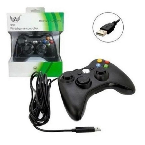 Controle Com Fio Xbox 360 E Pc Slim Joystick Xbox Com 10% OFF Em Promoção  Violões Loja Constelação - Constelação Instrumentos Musicais