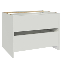 Gaveteiro com 2 Gavetas para Guarda-roupa Branco Madesa é boa?