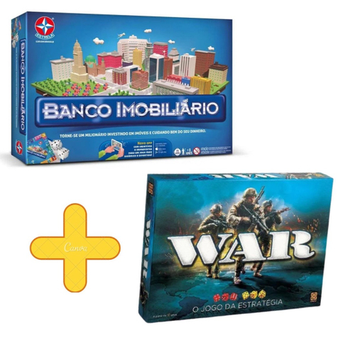 Banco Imobiliário Jogo Tabuleiro Estratégia 4 Jogador Básico