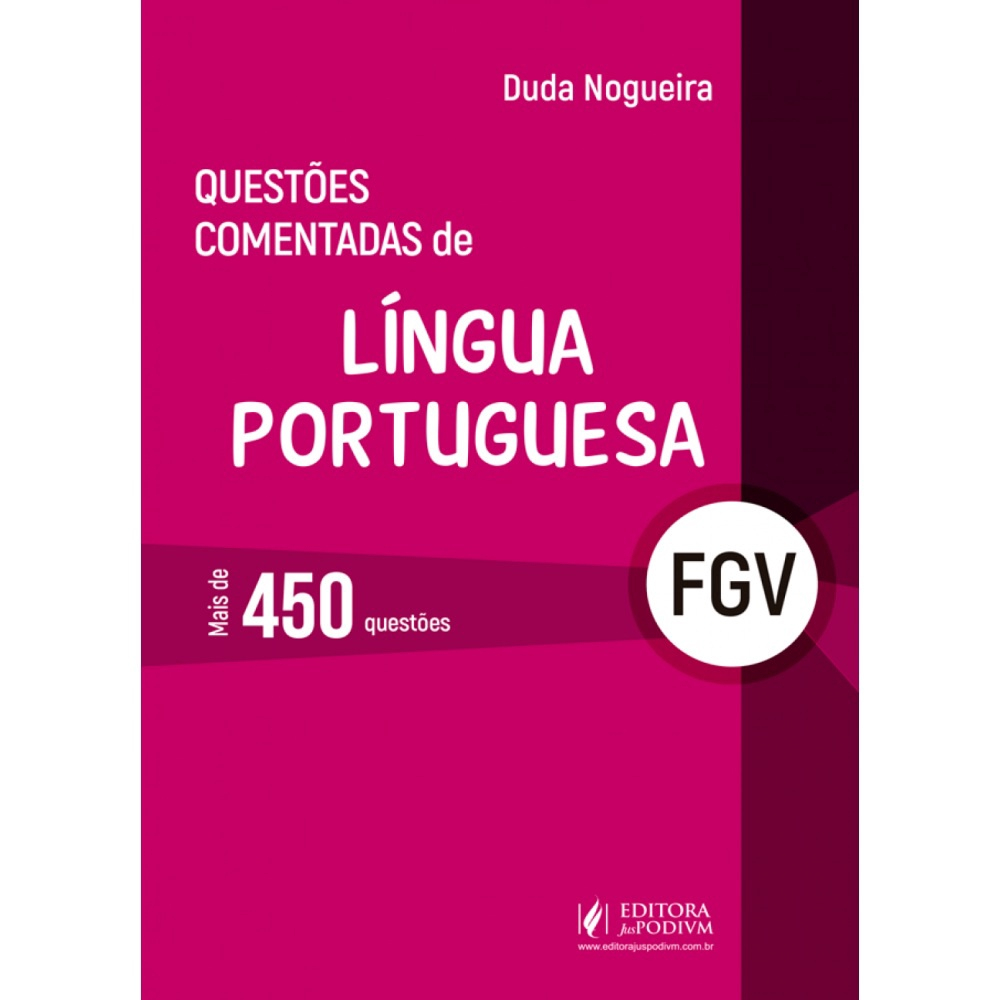 Questões Comentadas De Língua Portuguesa Fgv Em Promoção | Ofertas Na ...