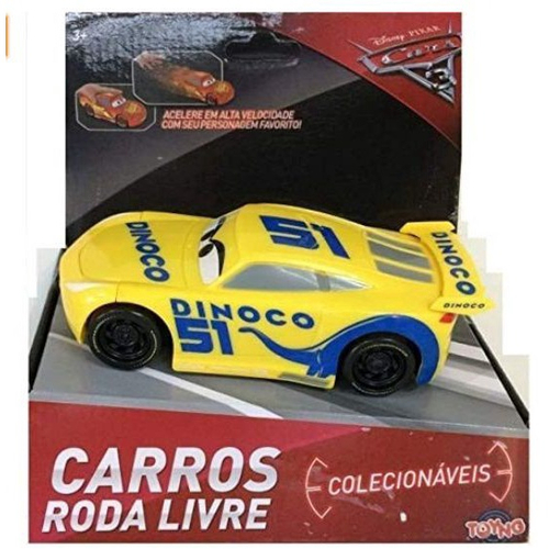 Disney Pixar Carros Relâmpago McQueen Dinoco no Shoptime