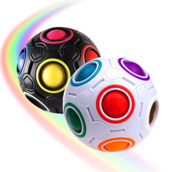 Cubo Mágico Bolinha Anti Estresse Rainbow Ball Envio 24h é boa?