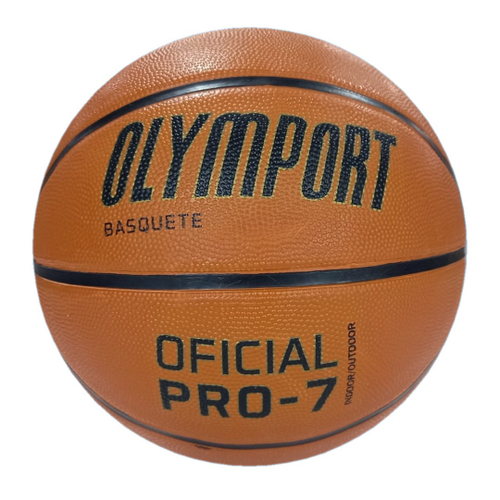 Bola Basquete Borracha - Oficial Pro 7 - Olymport