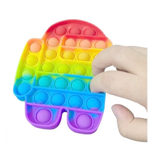 Fidget Toy Pop It Gigante Unicórnio Arco Iris - 35 cm Yes Toys - TRENDS  Brinquedos