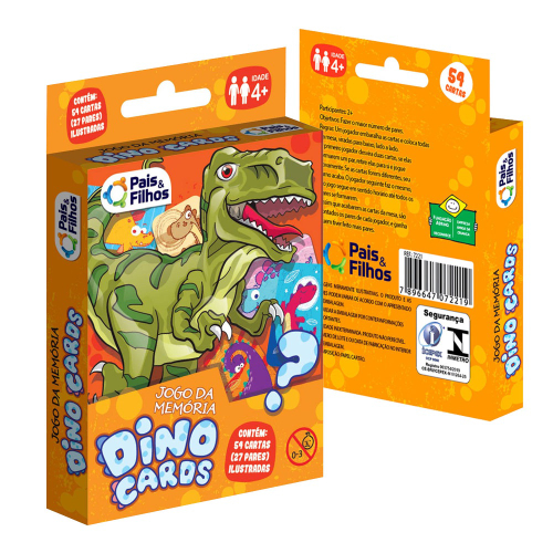 Jogo da Memoria do dinossauro 