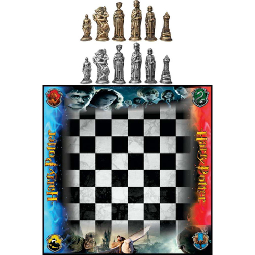 Harri filme tv hogwarrts finalmente desafiou potter o brinquedo de ação  xadrez wizard tabuleiro xadrez conjunto para crianças presente aniversário  brinquedos - AliExpress