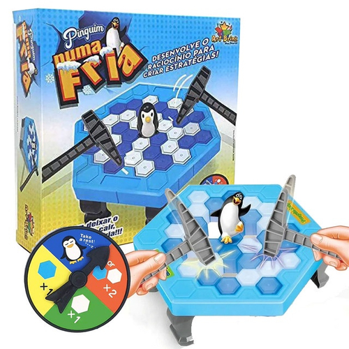 Jogo De Mesa Jogo Pinguim Quebra Gelo Pinguim Numa Fria