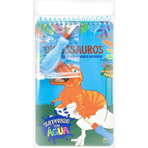 Colorir Animada 3x1 DINOSSAUROS Com DVD