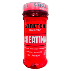 Creatina Monohidratada 500mg 120 Cáps. Stretch Muscle + Laudo é boa?