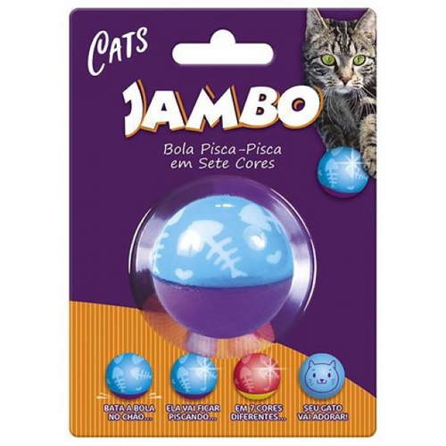 BOLA STRONG BALL PQ AMARELA - Jambo Pet