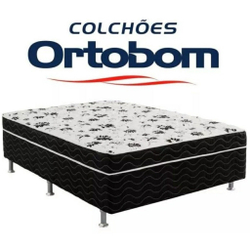 Cama Box Conjugado Casal Union Ortopédica 138x188x54 Ortobom Menor preço em Cama Box Conjugado Casal Union Ortopédica 138x188x54 Ortobom