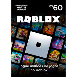 Gift Card Digital Roblox R$ 60 é boa?
