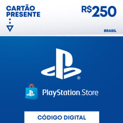Gift Card Digital PlayStation Store R$250 Menor preço em Gift Card Digital PlayStation Store R$250