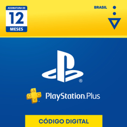 Gift Card Digital PlayStation Plus 12 Meses de Assinatura Menor preço em Gift Card Digital PlayStation Plus 12 Meses de Assinatura