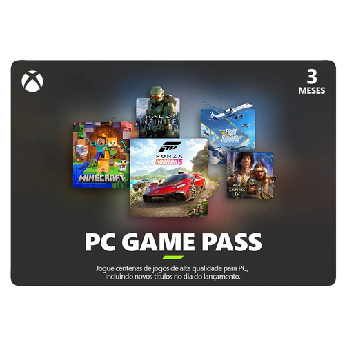 Xbox Game Pass para PC 3 meses