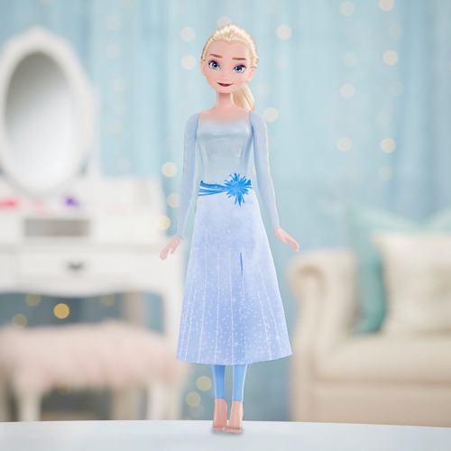 Boneca Frozen 2 - Elsa Brilho Aquático Hasbro