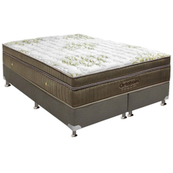 Cama Box King: Colchão Molas Ensacadas Ortobom SuperPocket Gold Ultragel + Base crc Suede Cinza(193x203) é boa?