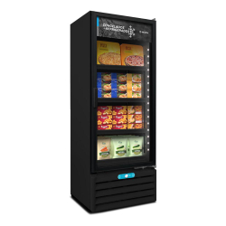 Freezer Conservador Vertical 127V Dupla Ação Porta de Vidro 490 Litros Vf55AH All Black - Metalfrio Menor preço em Freezer Conservador Vertical 127V Dupla Ação Porta de Vidro 490 Litros Vf55AH All Black - Metalfrio