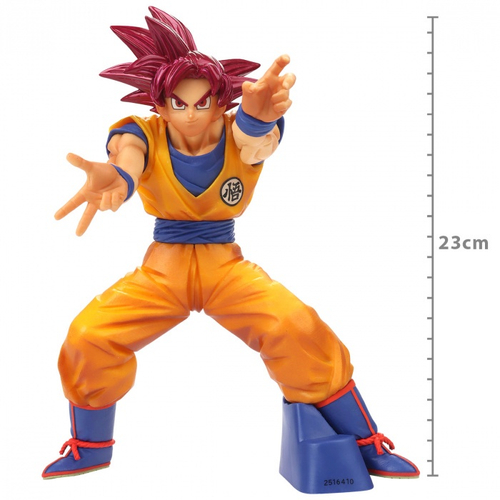 Figure dragon ball super - goku super sayajin god - maximatic ref:  17034/22492 em Promoção na Americanas