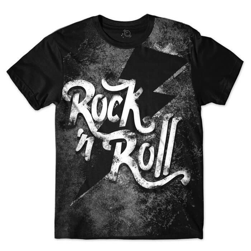 blusa infantil rock