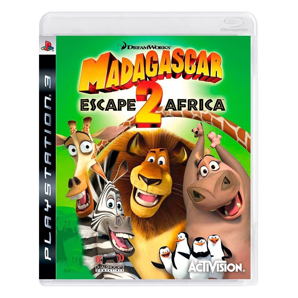 MADAGASCAR 2 - O JOGO DE PS2, XBOX 360, PS3, Wii E PC (PT-BR