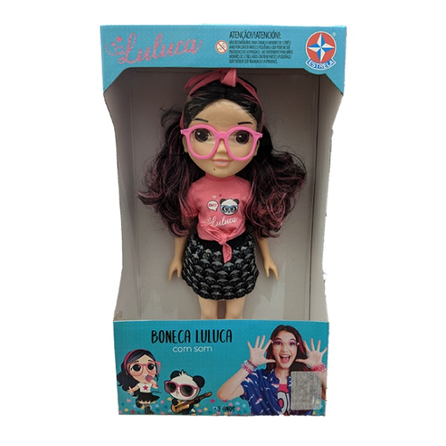 Boneca Luluca Com Som Canta E Fala 30Cm Estrela Brinquedos em Promoção na  Americanas