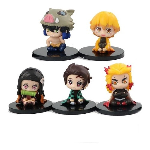 Demon Slayer Figuras De Acción 15cm Modelo Mini Anime Figura Jtoys