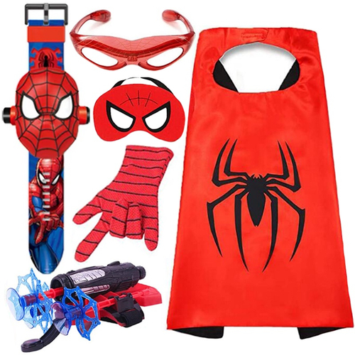 6Pcs Spiderman Cloak Accessories Kit Marvel Cosplay Costume Robe Colthes em  Promoção | Ofertas na Americanas