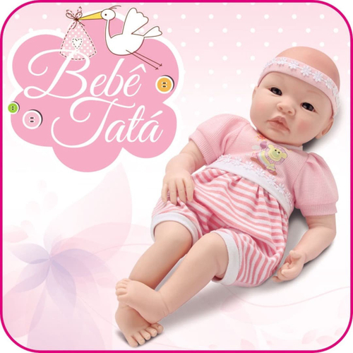 Boneca Reborn Bebê Tatá Sid-Nyl Parece Um Bebê de Verdade em