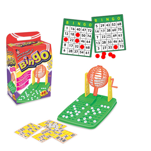 Jogo Infantil Bingo 48 Cartelas Kepler Brinquedos