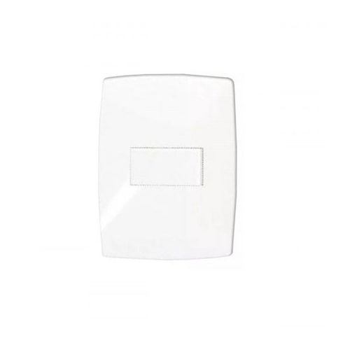 Conjunto Interruptor Simples Horizontal 10a 250v Placa 4x2 Branco Home ...