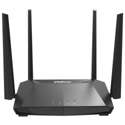 Roteador Wireless Intelbras ACtion rg 1200, Gigabit, Dual Band, 867Mbps, 4 Antenas - 4750074 Menor preço em Roteador Wireless Intelbras ACtion rg 1200, Gigabit, Dual Band, 867Mbps, 4 Antenas - 4750074