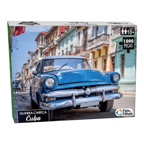 Jogo Quebra Cabeça Premium Cuba 1000 Peças de Montar em Promoção na  Americanas