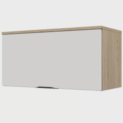 Armário Aéreo de Cozinha 1 Porta Basculante 70cm Anis Thela Aveiro/Branco é boa?
