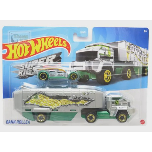 Carreta + Carro Hot Wheels Super Rigs - Escolha O Modelo