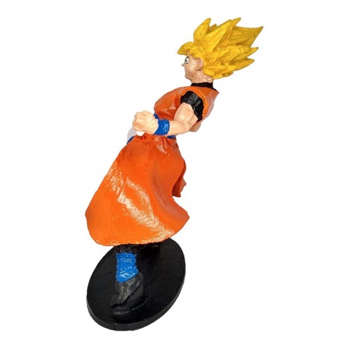 Figure Goku Super Sayajin em Resina PVC - Axel Colecionaveis